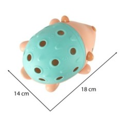 Jeżyk sensoryczny edukacyjny montessori wyjmowane kolce niebieski