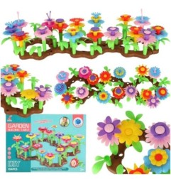 Kwiatki klocki kreatywne ogród kwiatowy 104 elementy