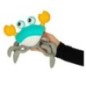 Krab uciekający pełzający czujnik interaktywna akumulator USB zielony