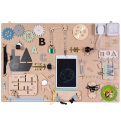 Tablica manipulacyjna drewniana 75 x 50 cm