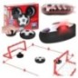 Latająca lewitująca piłka nożna krążek cymbergaj hoverball z bramkami