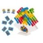 Gra zręcznościowa montessori gra logiczna układanka balansująca klocki
