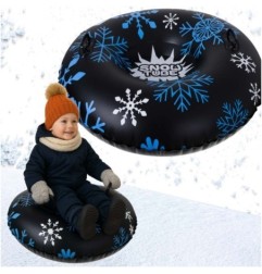 Ślizgacz sanki dmuchane na śnieg koło opona śnieżynka 95cm
