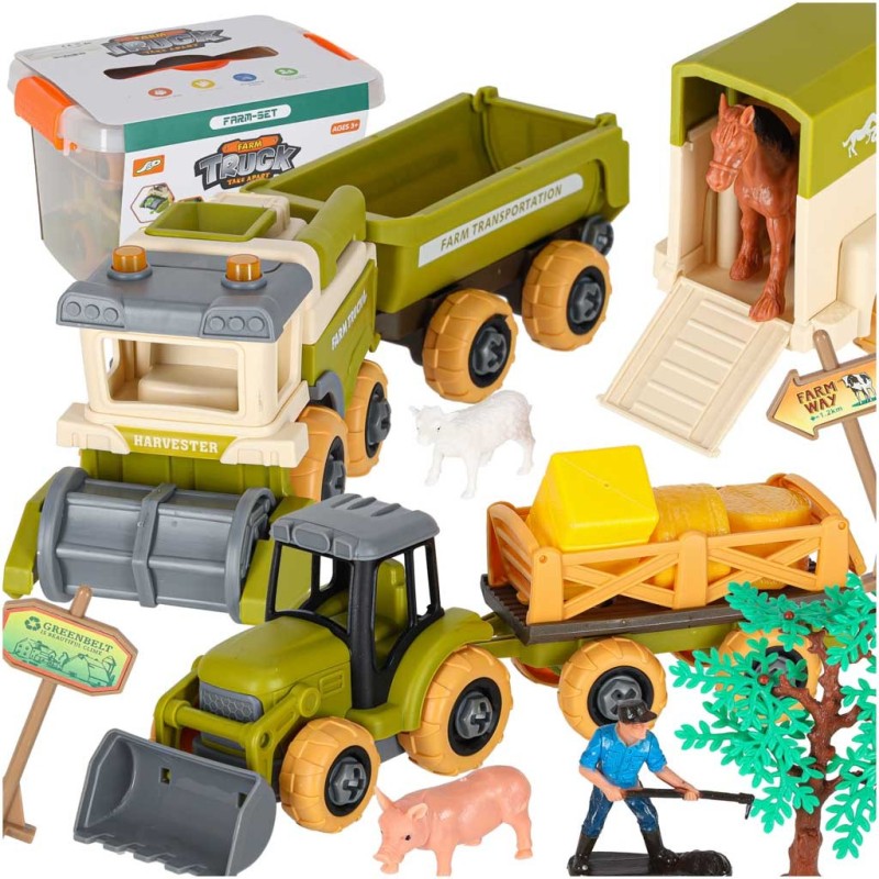 Farma traktor maszyny rolnicze ciągnik do skręcania zwierzęta wkrętarka