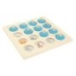 Gra planszowa memory montessori zestaw puzzle drewniane 4 karty