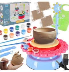 Koło garncarskie maszyna do ceramiki z gliną i farbami 600g