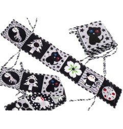 Książeczka sensoryczna kontrastowa miękka nauka widzenia ochraniacz do łóżeczka mata edukacyjna kształty dźwięki