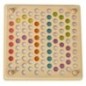 Układanka edukacyjna mozaika z kulek koraliki montessori 77 el.
