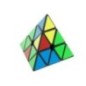 Gra logiczna piramida kostka łamigłówka 3x3 Black MoYu