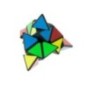 Gra logiczna piramida kostka łamigłówka 3x3 Black MoYu