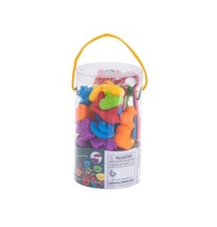 Pojazdy edukacyjne nauka liczenia montessori 36el.