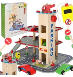 Parking drewniany garaż LULILO BENINO piętrowy