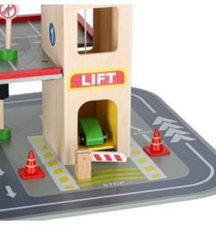 Parking drewniany garaż LULILO BENINO piętrowy