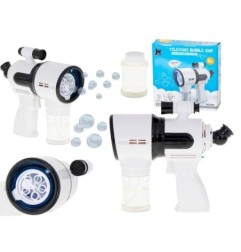 Pistolet do robienia baniek mydlanych bańki mydlane biały