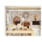 Domek dla lalek drewniany LULILO FLORO boho LED 78cm