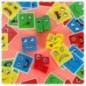 Klocki kreatywne montessori wyzwania zmieniające twarz emocje