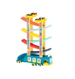 Tor samochodowy zjeżdzalnia garaż + 8 aut