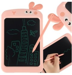 Tablet graficzny do rysowania dla dzieci znikopis tablica ekran LCD 8,5' królik róż