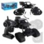 Samochód zdalnie sterowany na pilota RC Rock Crawler 4x4 LHC012 auto 2w1 czarny Samochód zdalnie sterowany na pilota RC Rock Crawler 4x4 LHC012 auto 2w1 czarny