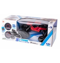 Samochód zdalnie sterowany na pilota RC Rock Crawler 4x4 LHC012 auto 2w1 czerwony