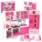 Mebelki dla lalek kuchnia 4 segmenty dźwięki LED 48cm