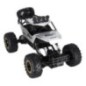 Samochód zdalnie sterowany na pilota RC Rock Crawler 1:12 4WD METAL srebrny