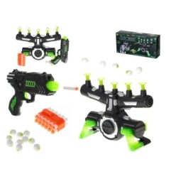 Gra strzelecka Air shooting latające kulki strzelanie do celu DARK WARS