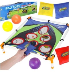 Rzut do celu woreczkami rzutki gra zręcznościowa