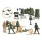 Żołnierzyki baza wojskowa figurki zestaw 114el.