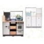 Kuchnia dla dzieci drewniana MDF z akcesoriami LOFT XXL 96cm