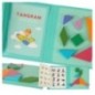 Tangram książeczka magnetyczna układanka montessori klocki gra logiczna 3D Tangram książeczka magnetyczna układanka montessori klocki gra logiczna 3D