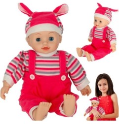 Lalka Maja bobas płacze śmieje się mówi 40cm