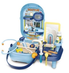 Zestaw lekarza z akcesoriami w walizce 34el. + stolik