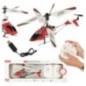 Helikopter zdalnie sterowany na pilota RC SYMA S107H 2.4GHz RTF czerwony