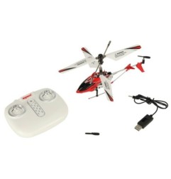 Helikopter zdalnie sterowany na pilota RC SYMA S107H 2.4GHz RTF czerwony