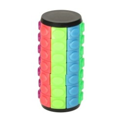 Układanka logiczna łamigłówka walec obrotowy 7 rzędów