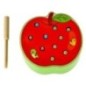 Złap robaczka gra zręcznościowa dla dzieci drewniane jabłko