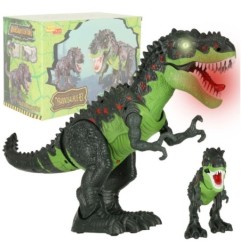 Dinozaur T-REX elektroniczny chodzi ryczy zielony