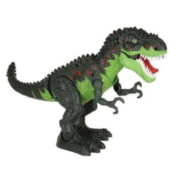 Dinozaur T-REX elektroniczny chodzi ryczy zielony