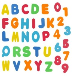 Zabawka wodna dla dzieci naklejki do kąpieli piankowe literki cyferki