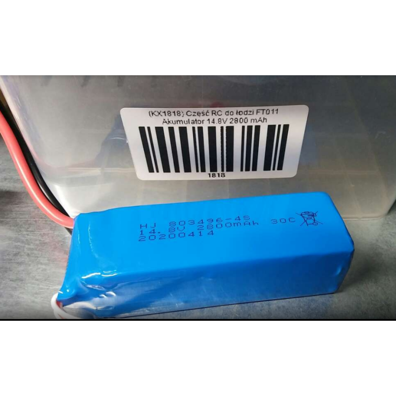 Część RC do łodzi FT011 Akumulator 14.8V 2800 mAh