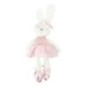 Maskotka pluszowa pluszak przytulanka królik zajączek w różowej sukience 42cm