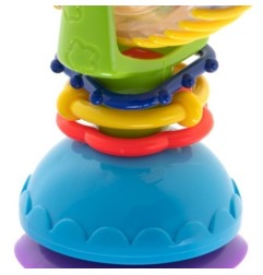 Diabelski młyn kołowrotek grzechotka na przyssawkę