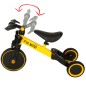 Rowerek biegowy Trike Fix Mini rower wielofunkcyjny 3w1 żółty