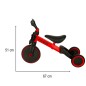Rowerek biegowy Trike Fix Mini rower wielofunkcyjny 3w1 czerwony Rowerek biegowy Trike Fix Mini rower wielofunkcyjny 3w1 czerwony