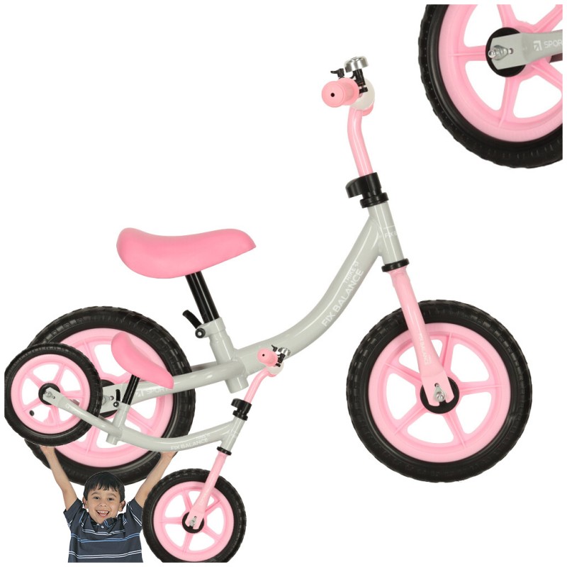 Rowerek biegowy Trike Fix Balance rower ultra lekki różowy Rowerek biegowy Trike Fix Balance rower ultra lekki różowy