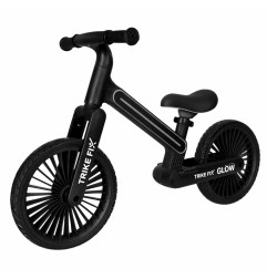 Rowerek biegowy Trike Fix Glow LED czarny