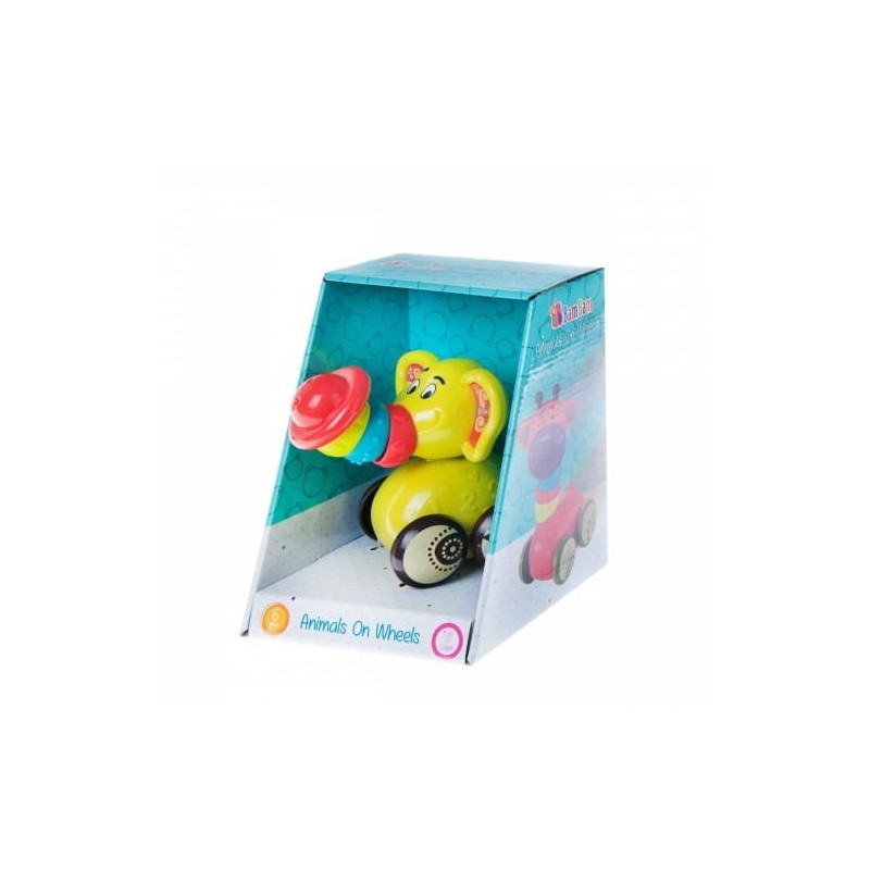 BAM BAM 466627 Zwierzęta na kółkach Słonik