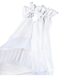 ALBERO MIO Baldachim uniwersalny z kokardą biały