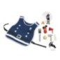 CLASSIC WORLD CW50585 Zestaw strażacki strój narzędzia